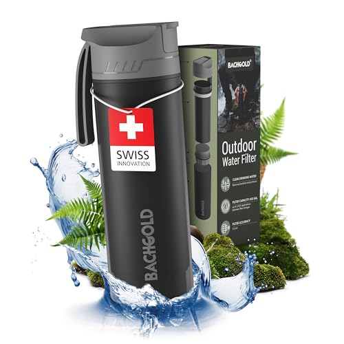 Bachgold® Borraccia Filtrante Outdoor 650ml