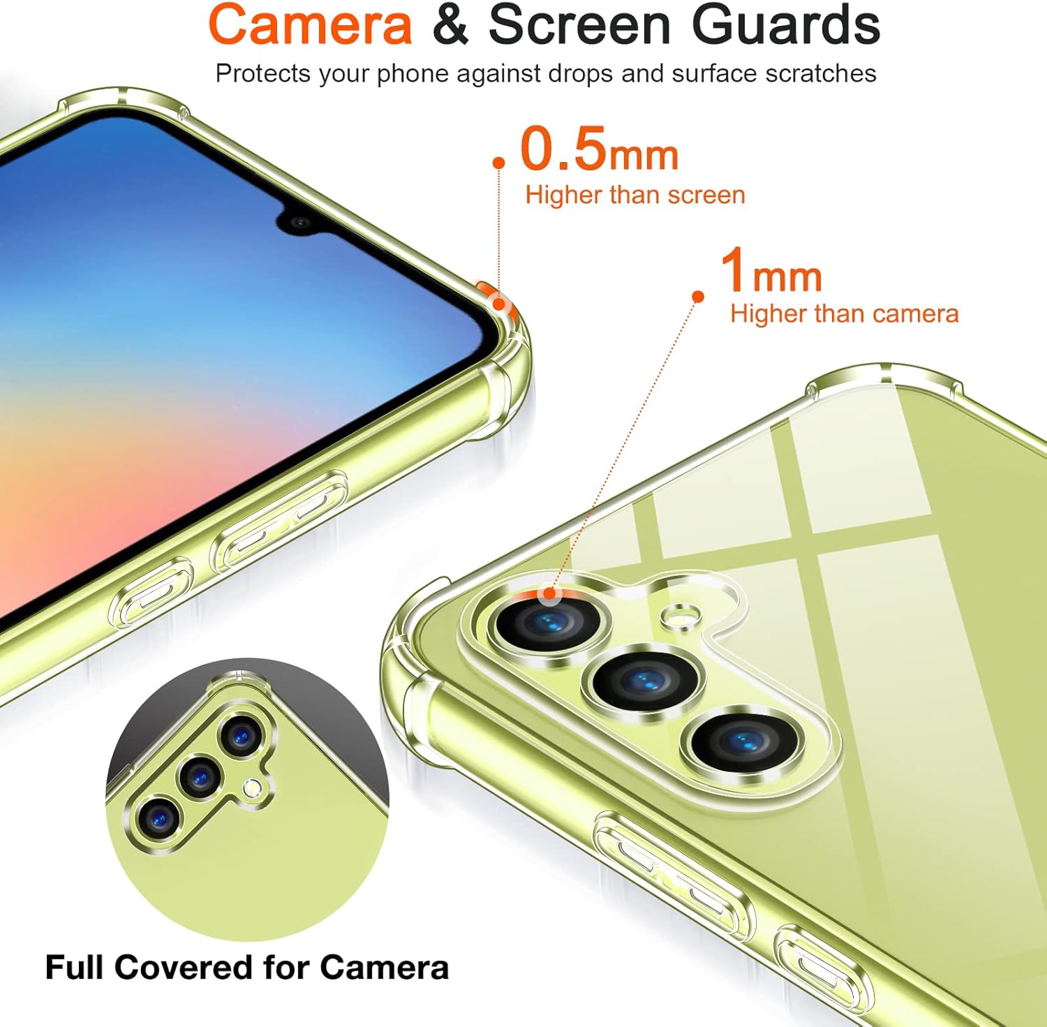 Ivoler Cover per Samsung Galaxy A34 5G Antiurto - immagine 4