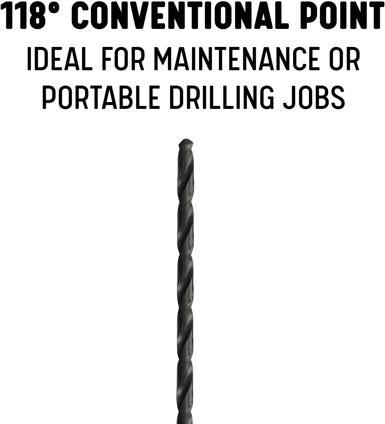 Drill America - Punta da Trapano Extra Lunga HSS - immagine 3