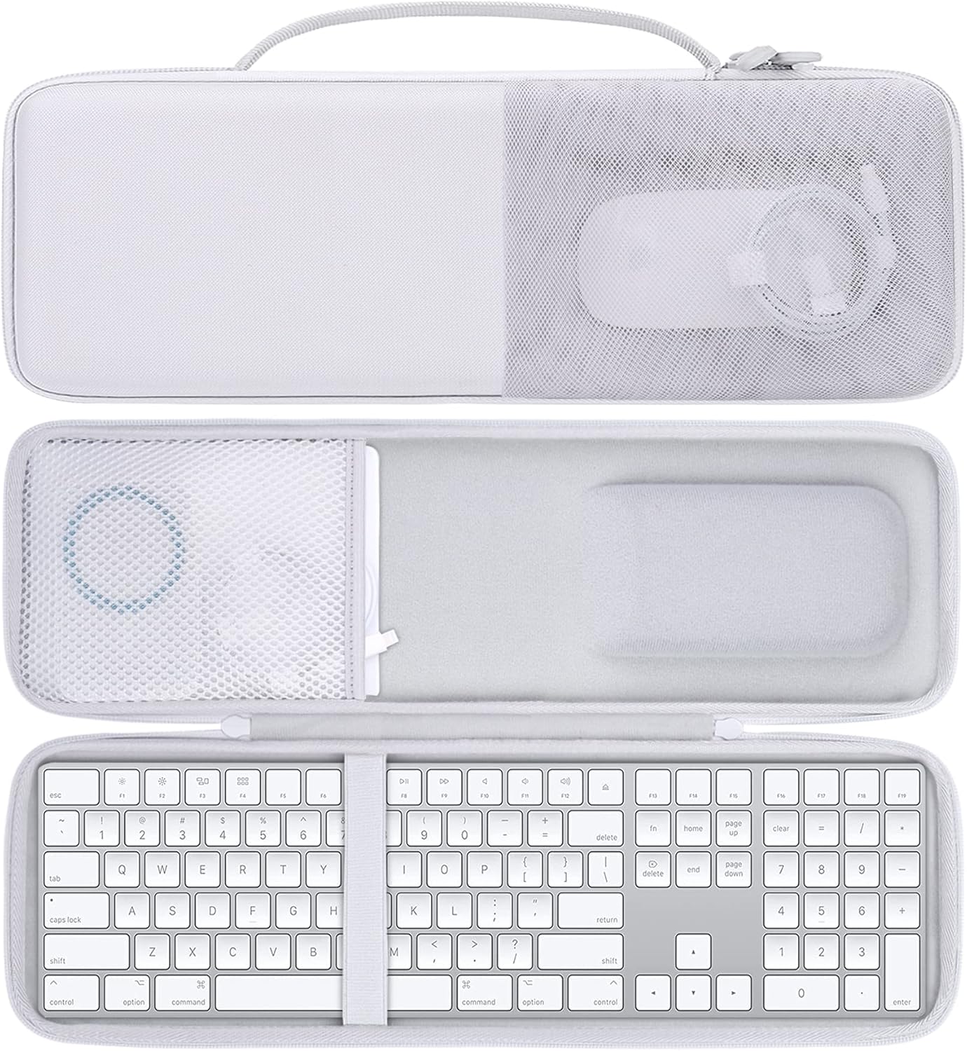 Aenllsoi Custodia per Apple Magic Keyboard con Numerico - immagine 1