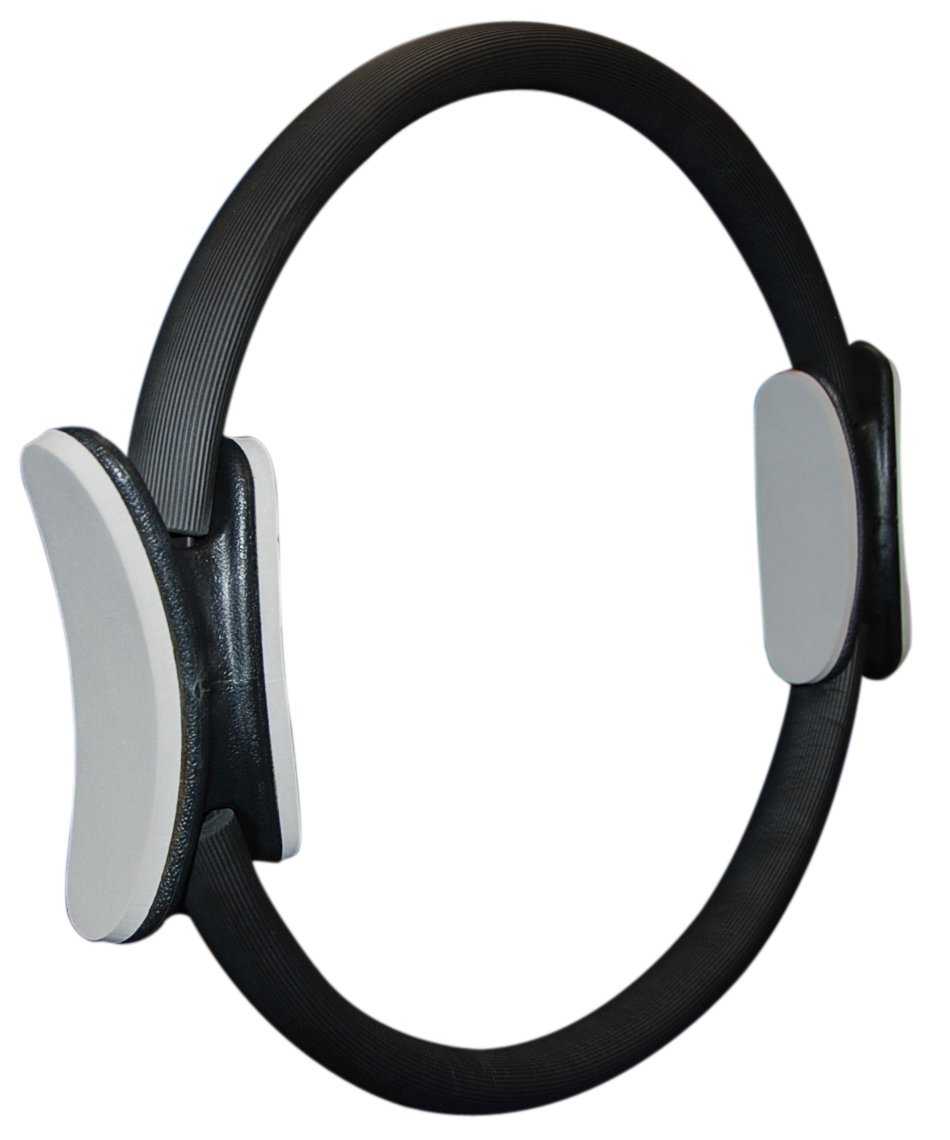 Sveltus Anello Cerchio Pilates Misto, Nero/Grigio