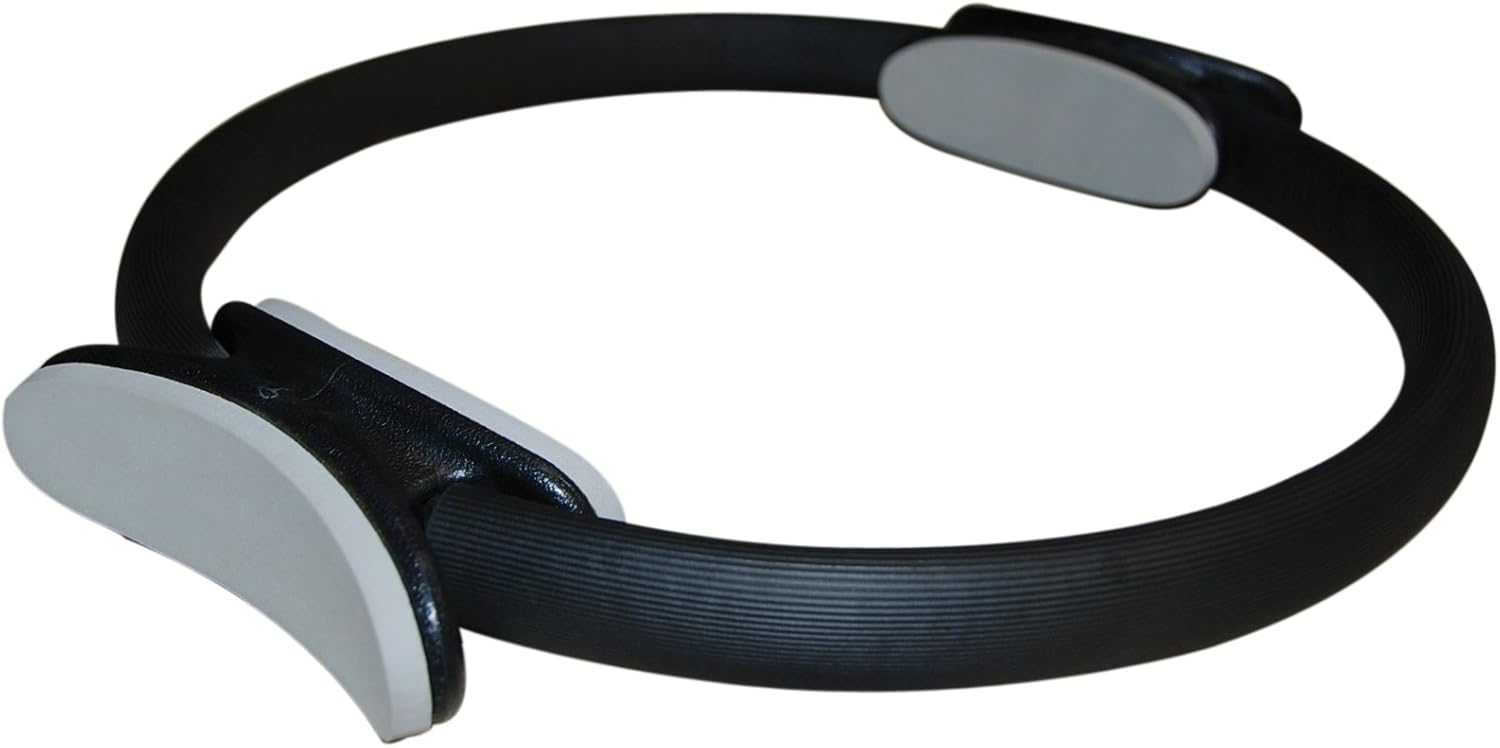 Sveltus Anello Cerchio Pilates Misto, Nero/Grigio - immagine 2