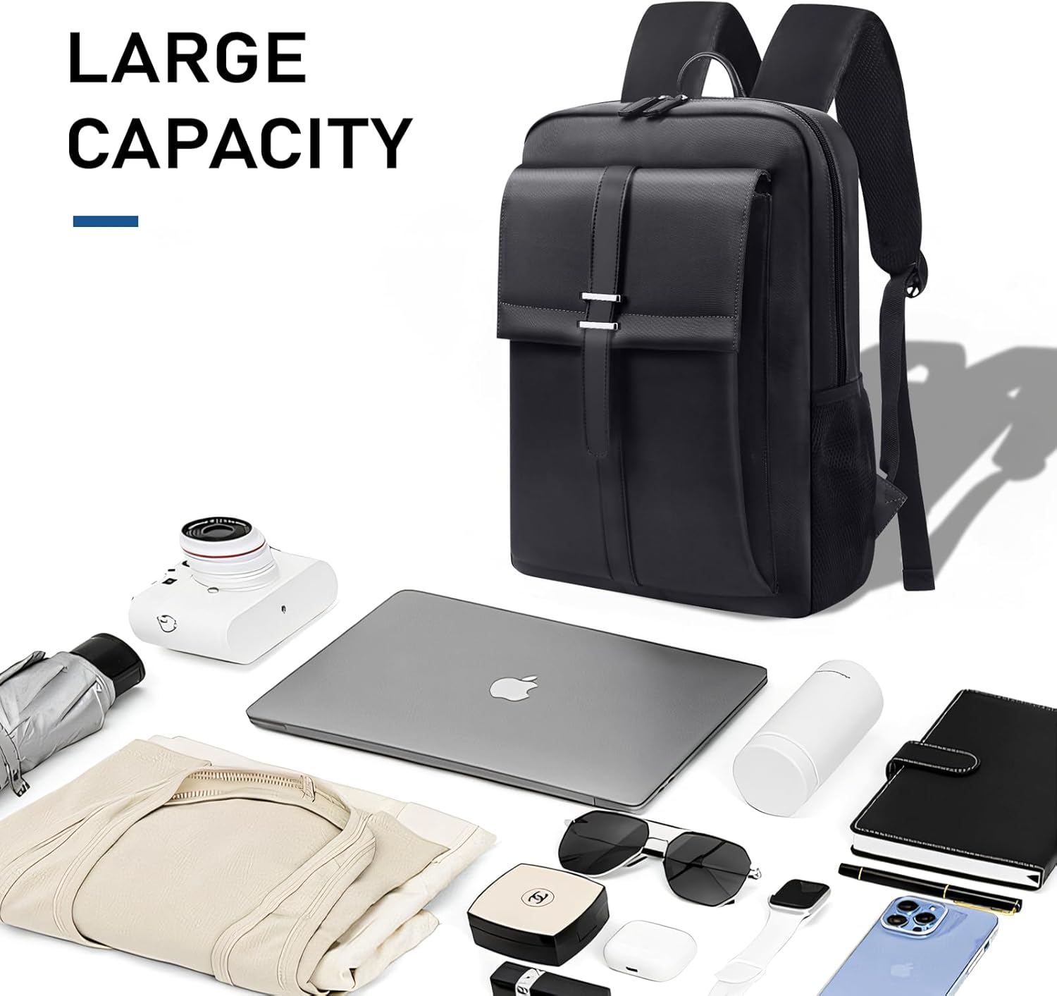 Zaino Uomo Antifurto Porta PC - immagine 3