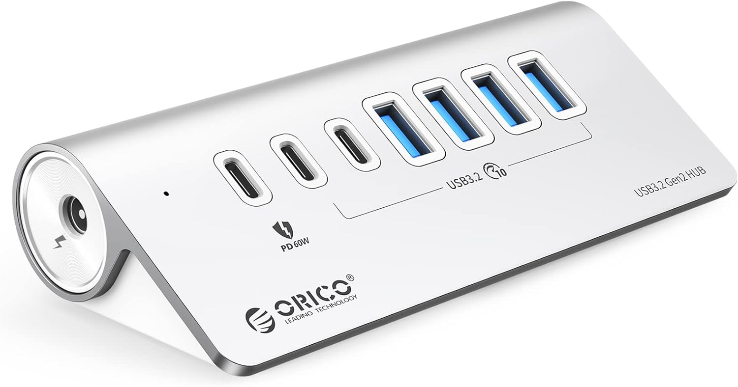 Orico USB C 3.2 Gen 2 Hub 7 Porte 10 Gbps - immagine 1