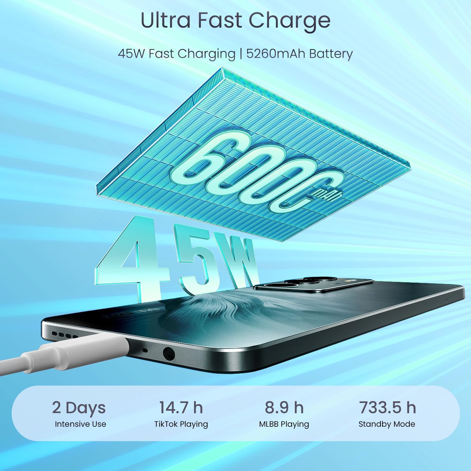 Realme C71 4G Smartphone 6+128GB, Gufo del Bosco - immagine 4