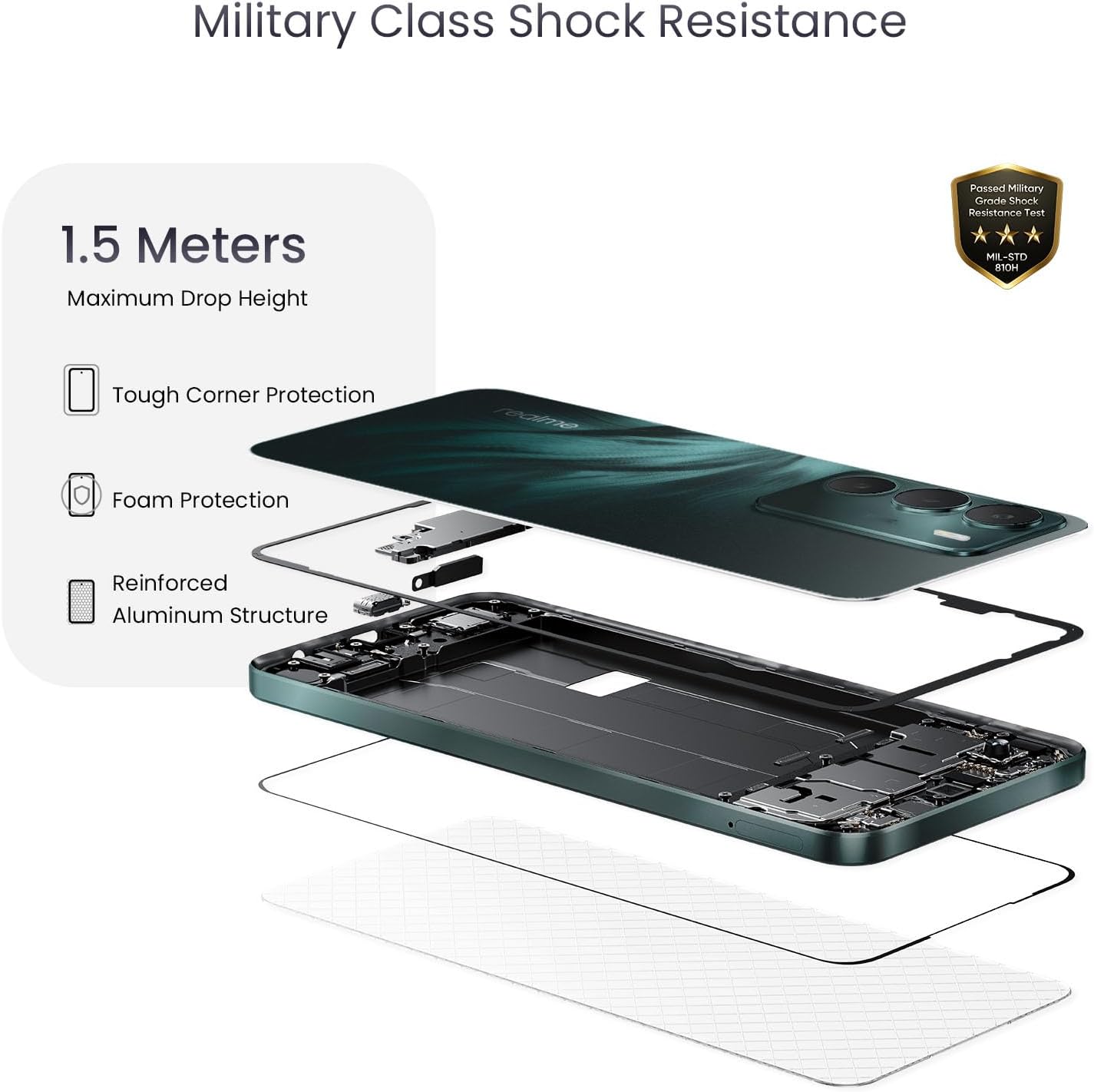 Realme C71 4G Smartphone 6+128GB, Gufo del Bosco - immagine 8