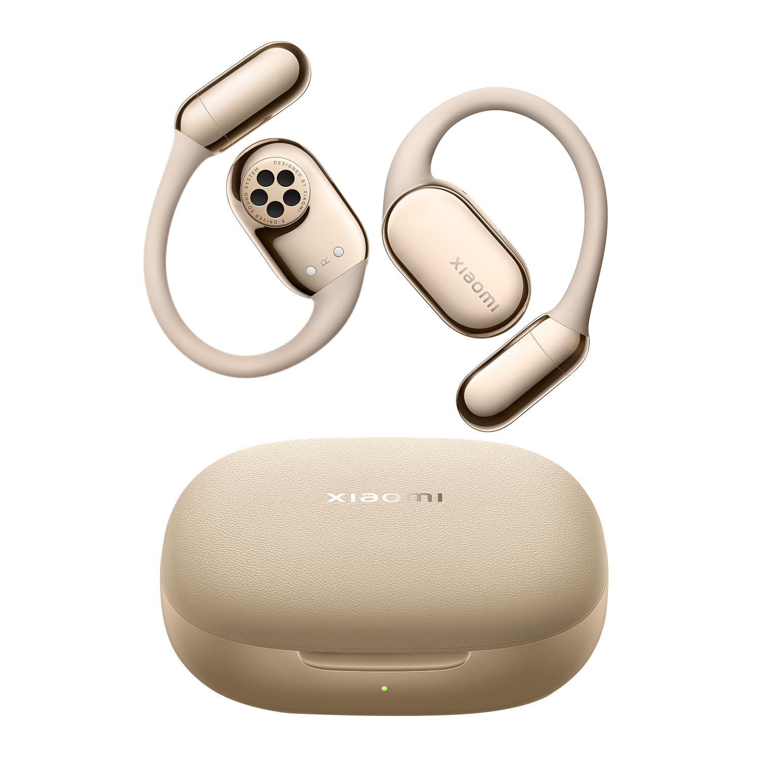 Xiaomi OpenWear Stereo Pro - Cuffie Audio Spaziale, Sand Gold