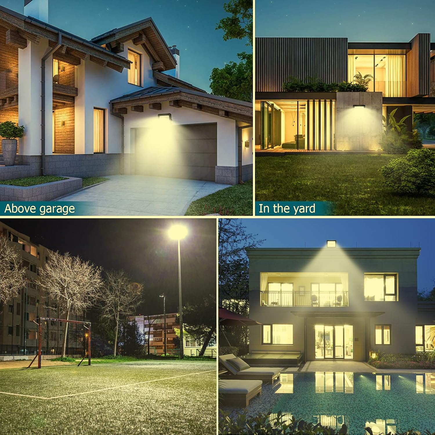 Faretto LED da Esterno 10W con Sensore di Movimento - immagine 6