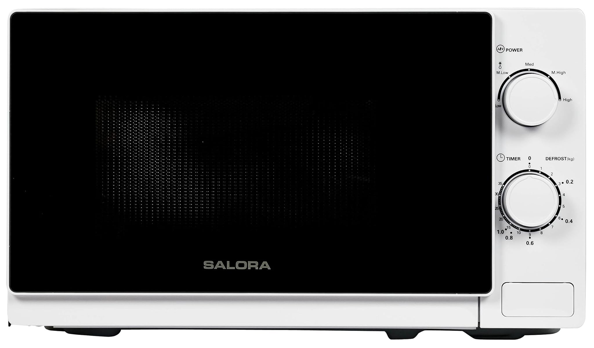 Salora 20MSM700 Forno Microonde 20 Litri 700W, Bianco
