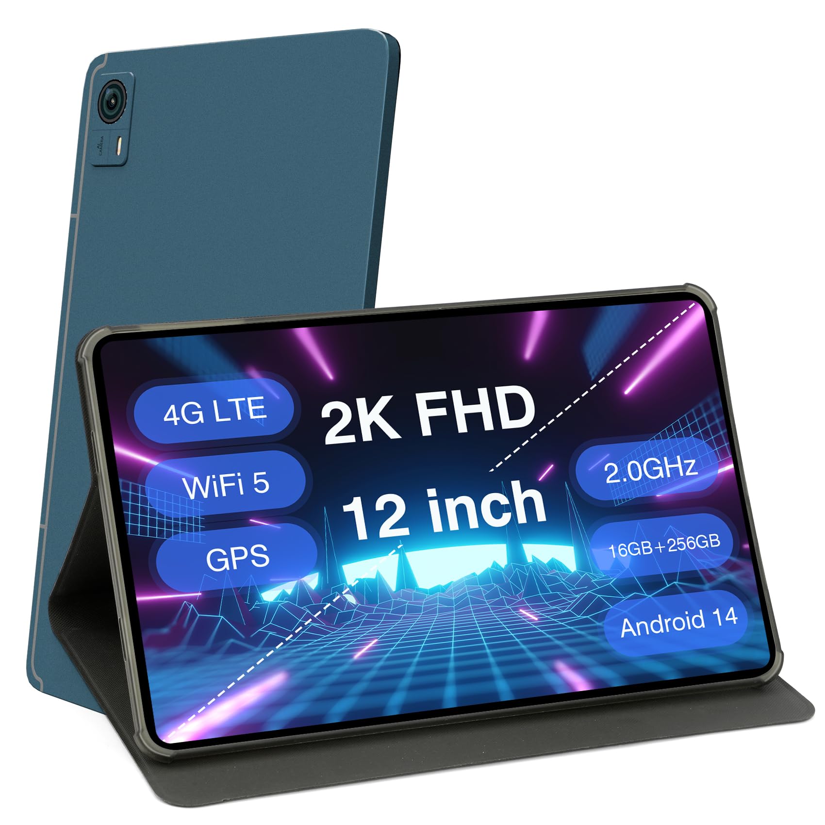Elepad Tablet Android 12 Pollici 2K | Velz