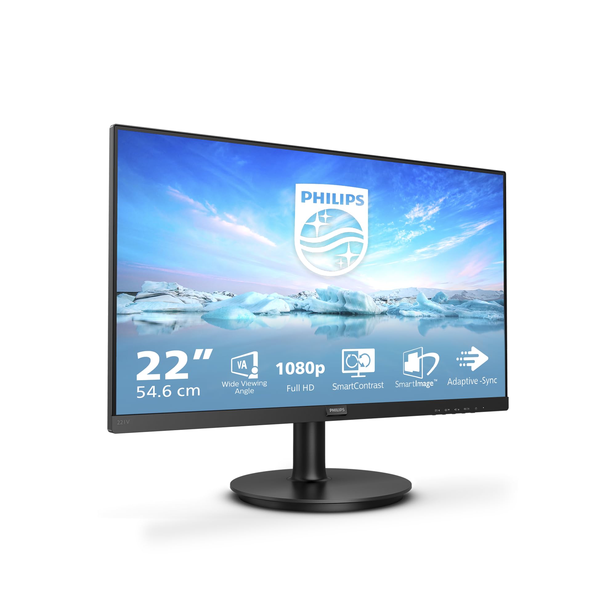 Philips 221V8 - Gaming Monitor Adaptive Sync 75 Hz 22"