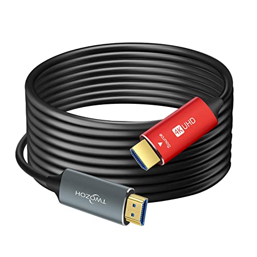 Twozoh Cavo HDMI Fibra Ottica 30M 4K