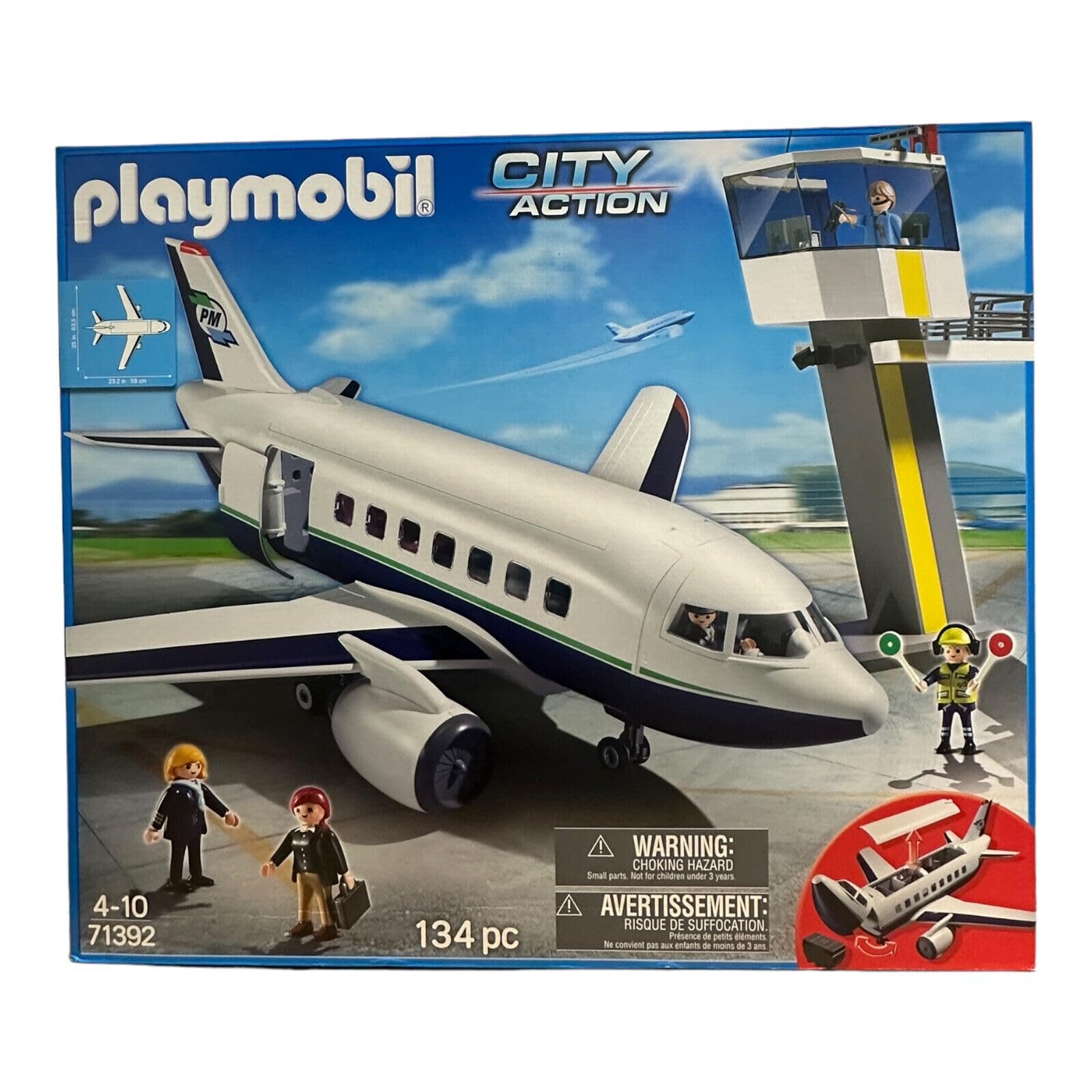 PLAYMOBIL 71392 Aereo cargo e passeggeri