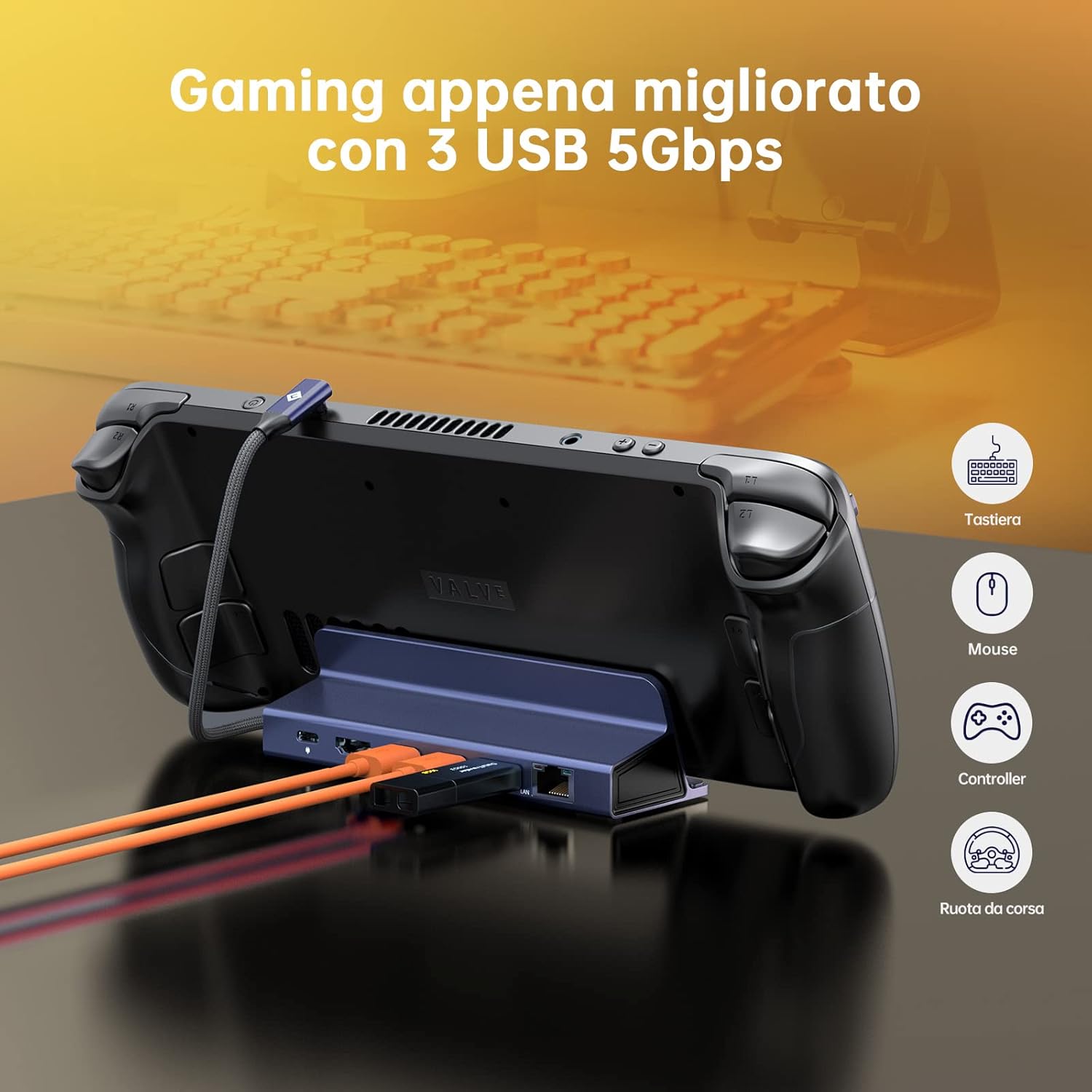 Novoo Hub USB-C 6-in-1 Multiporta - immagine 5