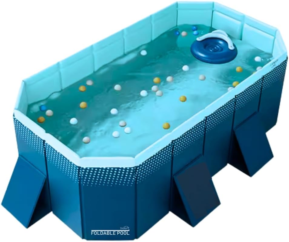INDUSTEX Piscina Pieghevole Foldable Pool 600L