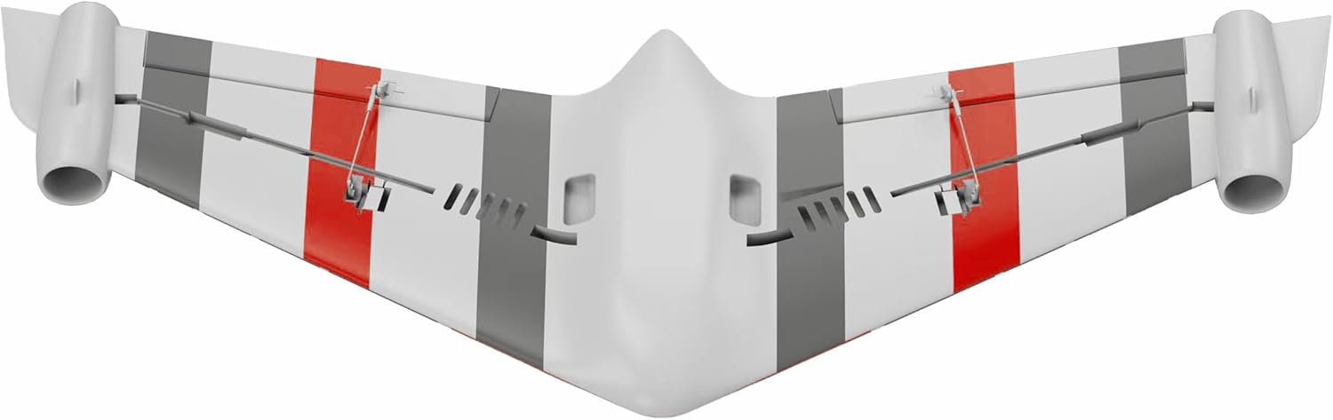 Amewi Eagle Twin V2 40mm Gyro EDF PNP rosso RC telecomandato - immagine 2