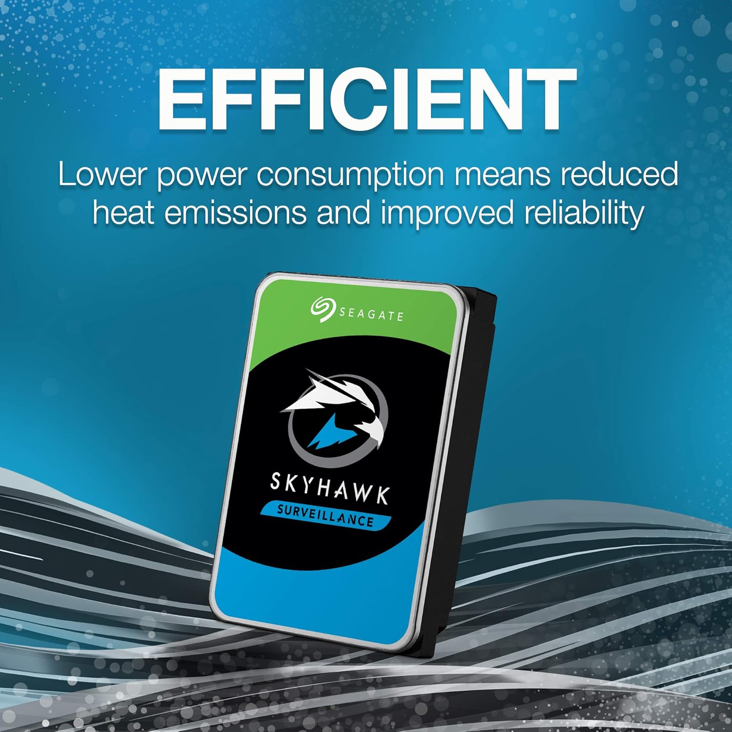 Seagate Skyhawk 4 TB - Hard Disk Interno SATA 6 GBit/s - immagine 2