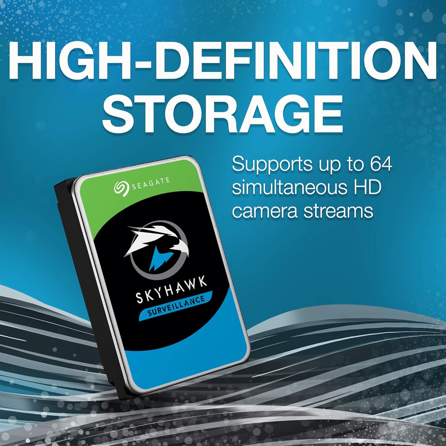 Seagate Skyhawk 4 TB - Hard Disk Interno SATA 6 GBit/s - immagine 3