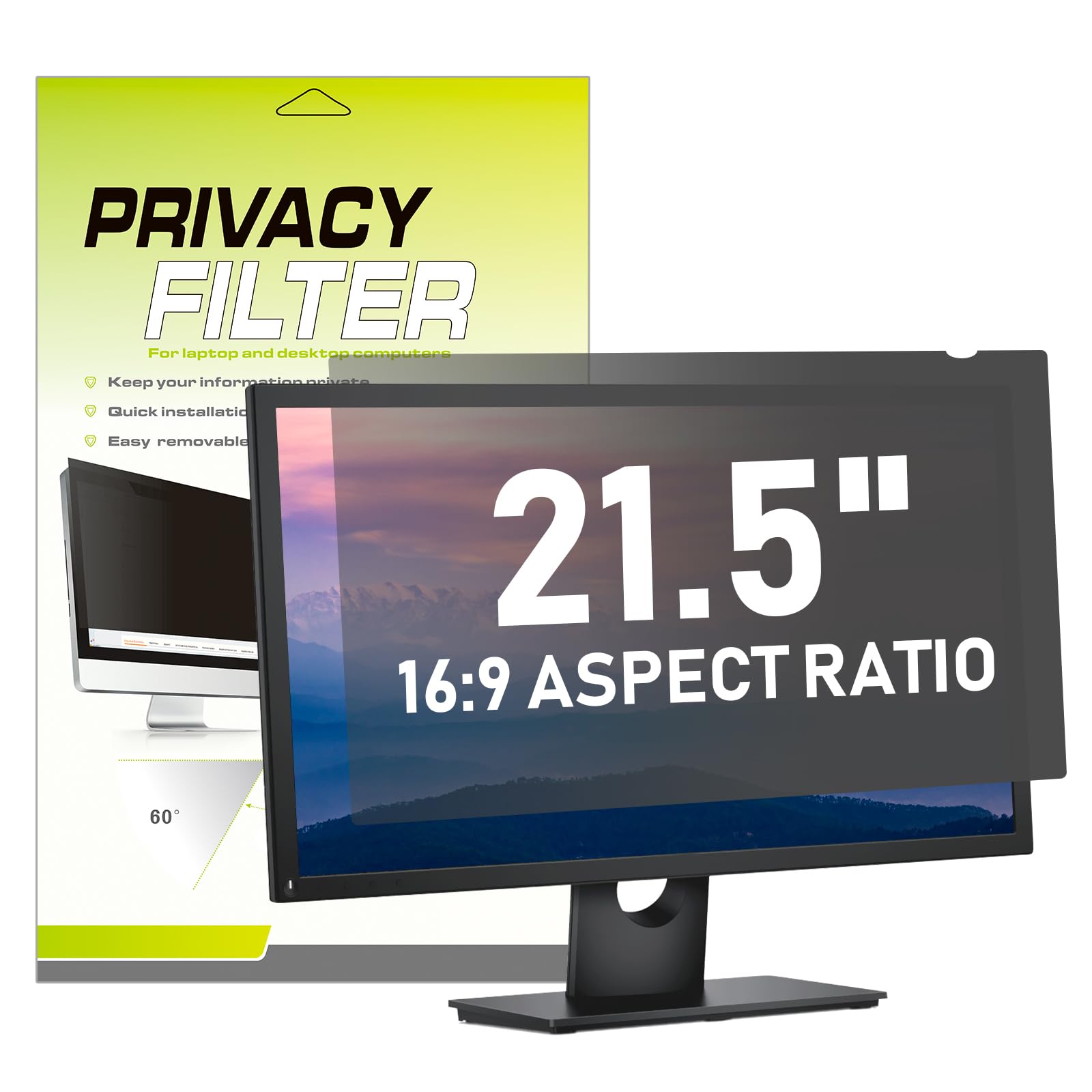 Lama Filtro Privacy per Monitor 21.5 Pollici (16:9)