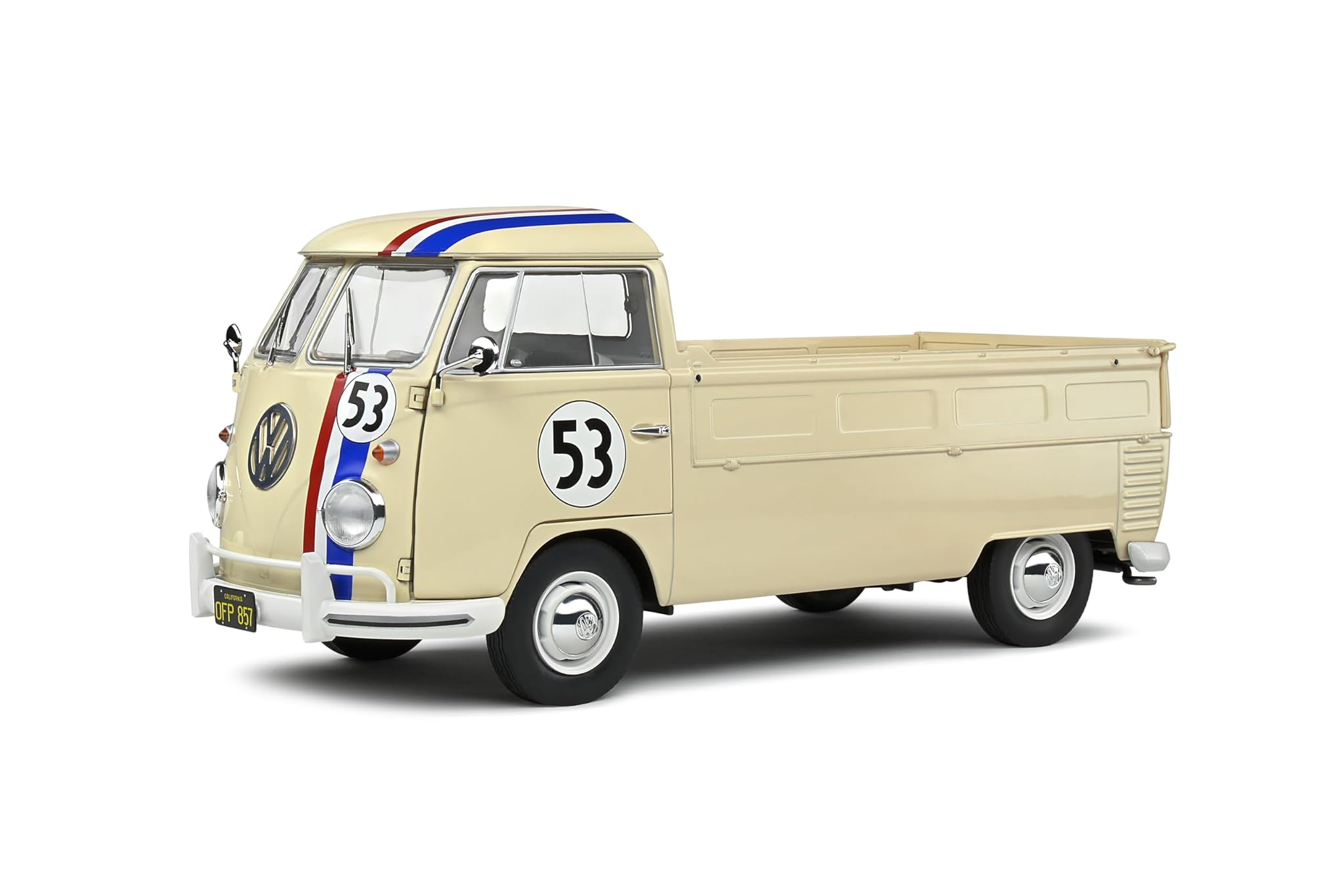 Solido 1:18 Volkswagen T1 Pick Up Racer 53 Beige 1950