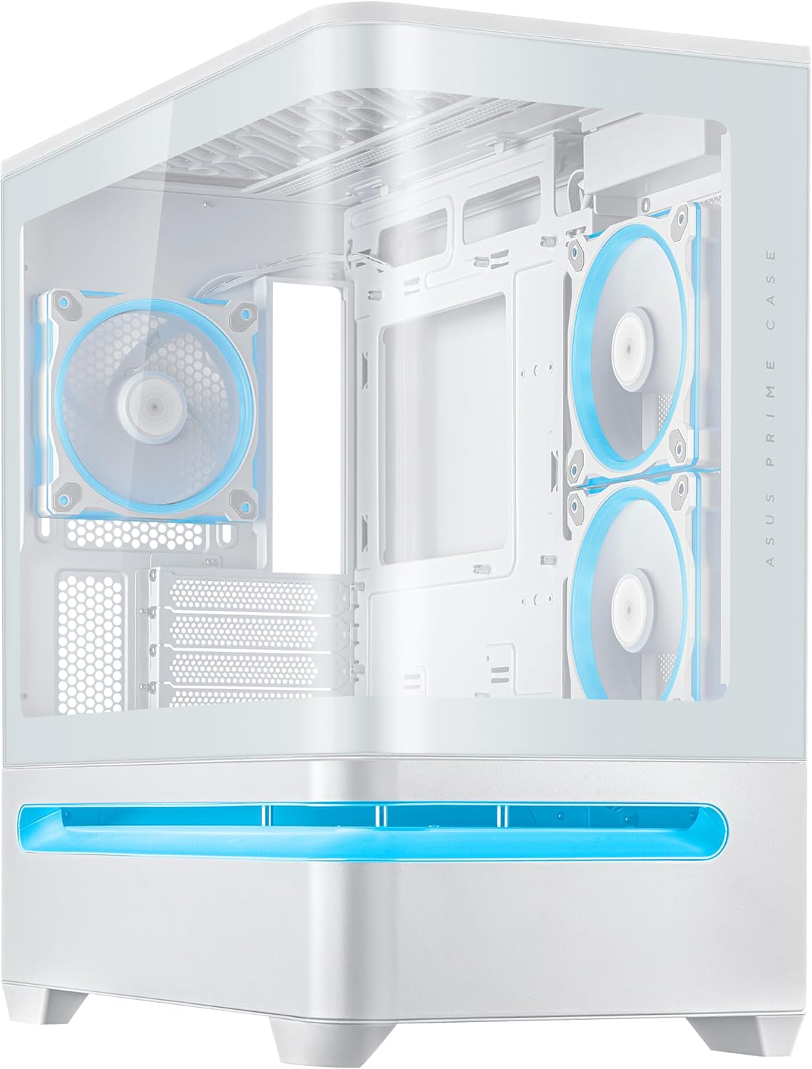 Asus Prime AP202 ARGB - Case mATX Bianco - immagine 1