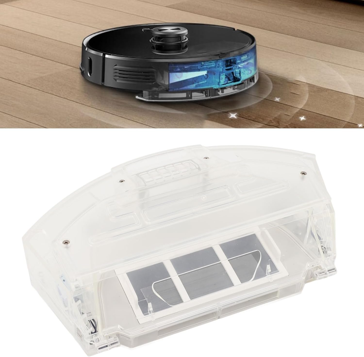 Scatola Polvere per Aspirapolvere Robot Ultenic T10 - immagine 5