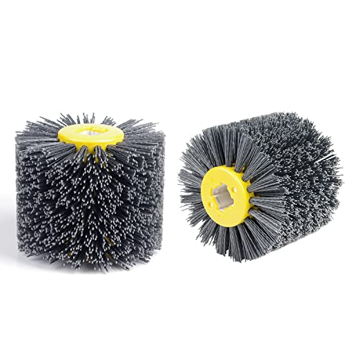 Spazzola Nylon #80 Grana Rettifica Abrasivi (2 pz)