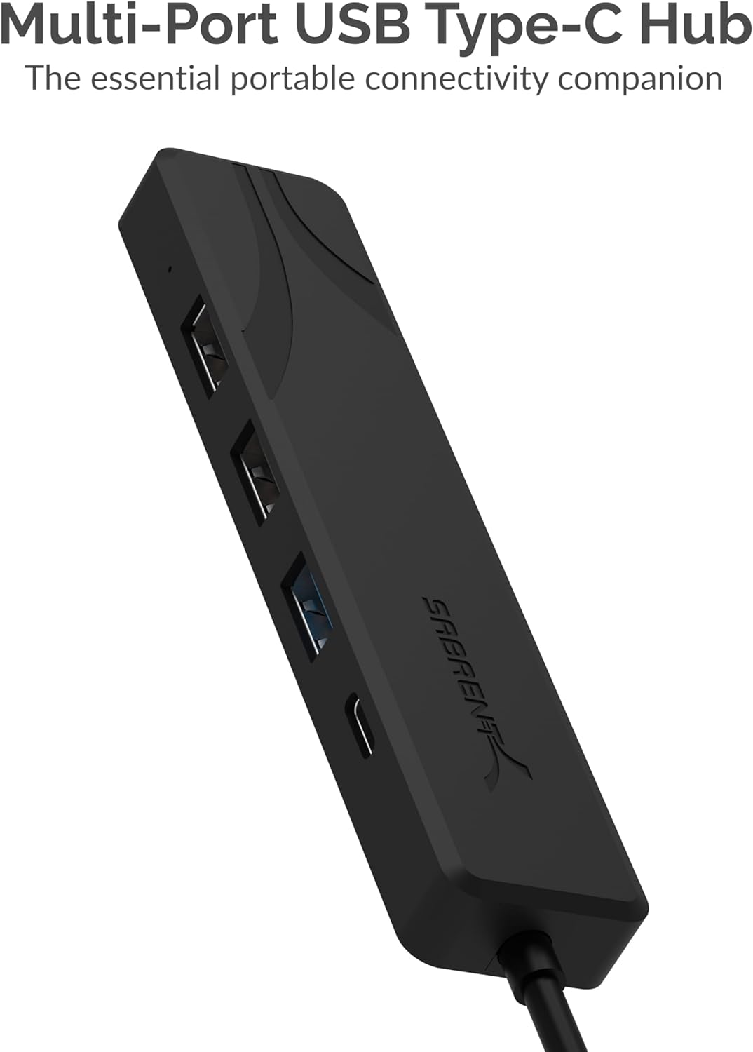 Sabrent Hub USB-C Multipresa 5 Porte con 4K HDMI - immagine 2