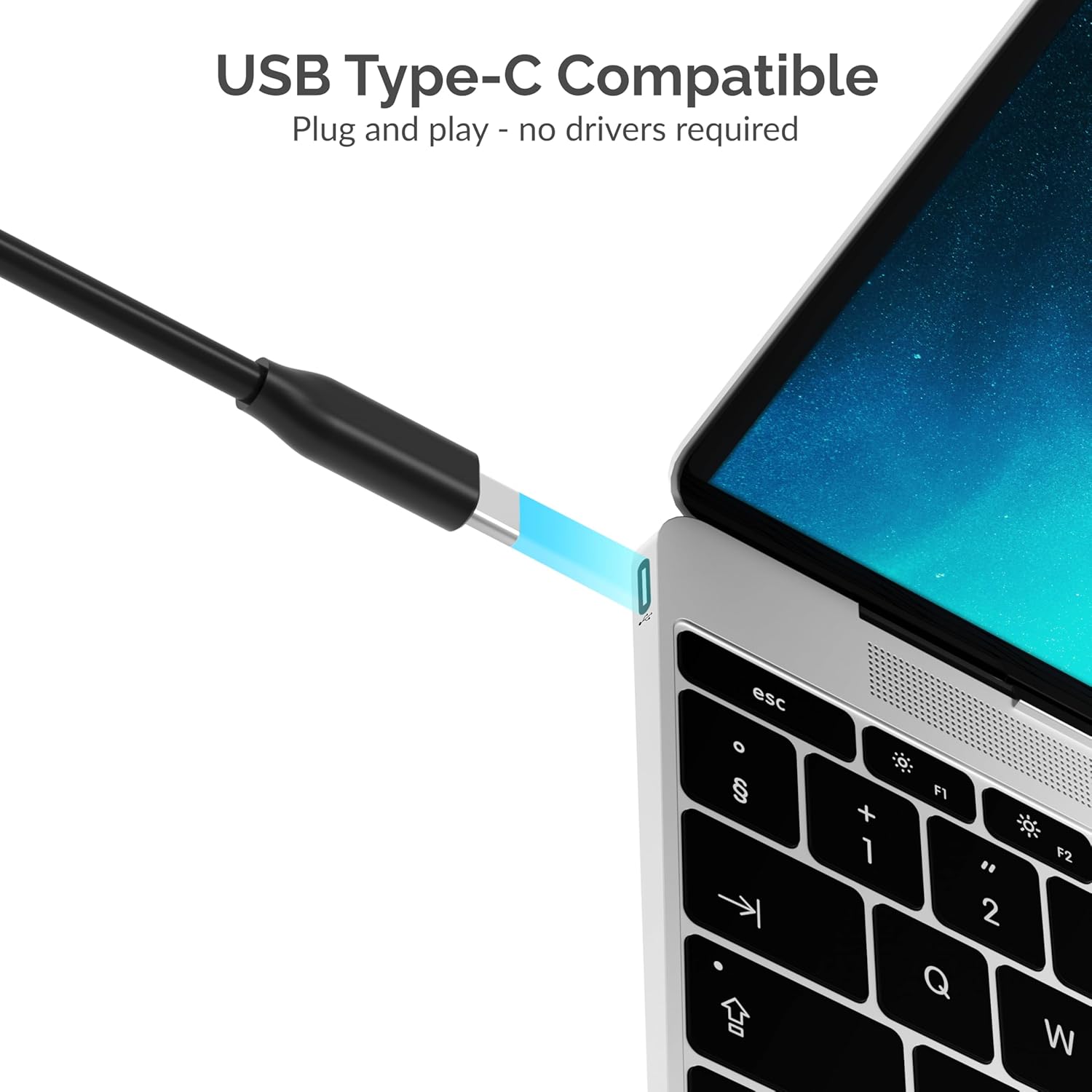 Sabrent Hub USB-C Multipresa 5 Porte con 4K HDMI - immagine 6