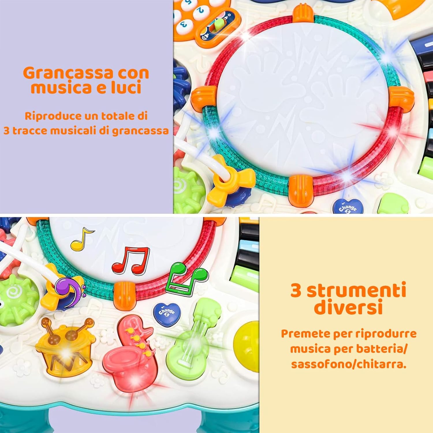 Tavolino Multiattività Interattivo per Bambini 1 Anno - immagine 5