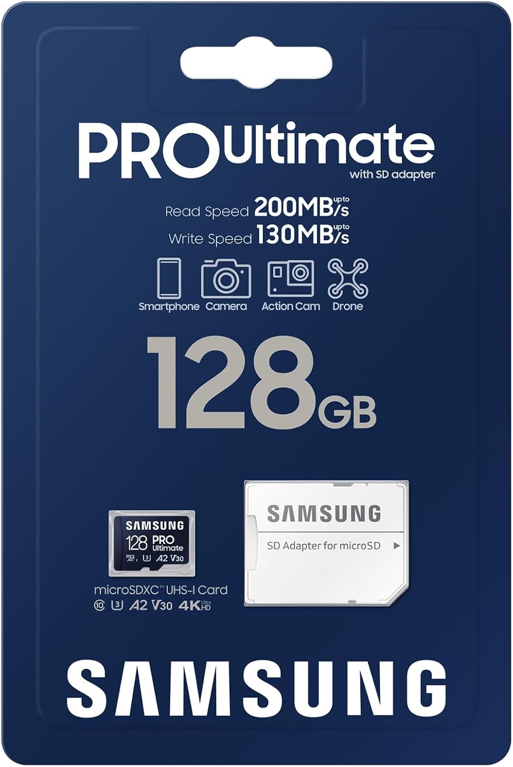 Samsung Memorie PRO Ultimate MicroSD 128GB - immagine 3