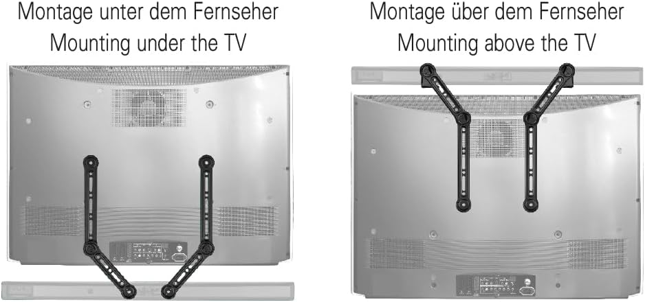 my wall HZ32-1L - Supporto Universale Soundbar TV - immagine 4