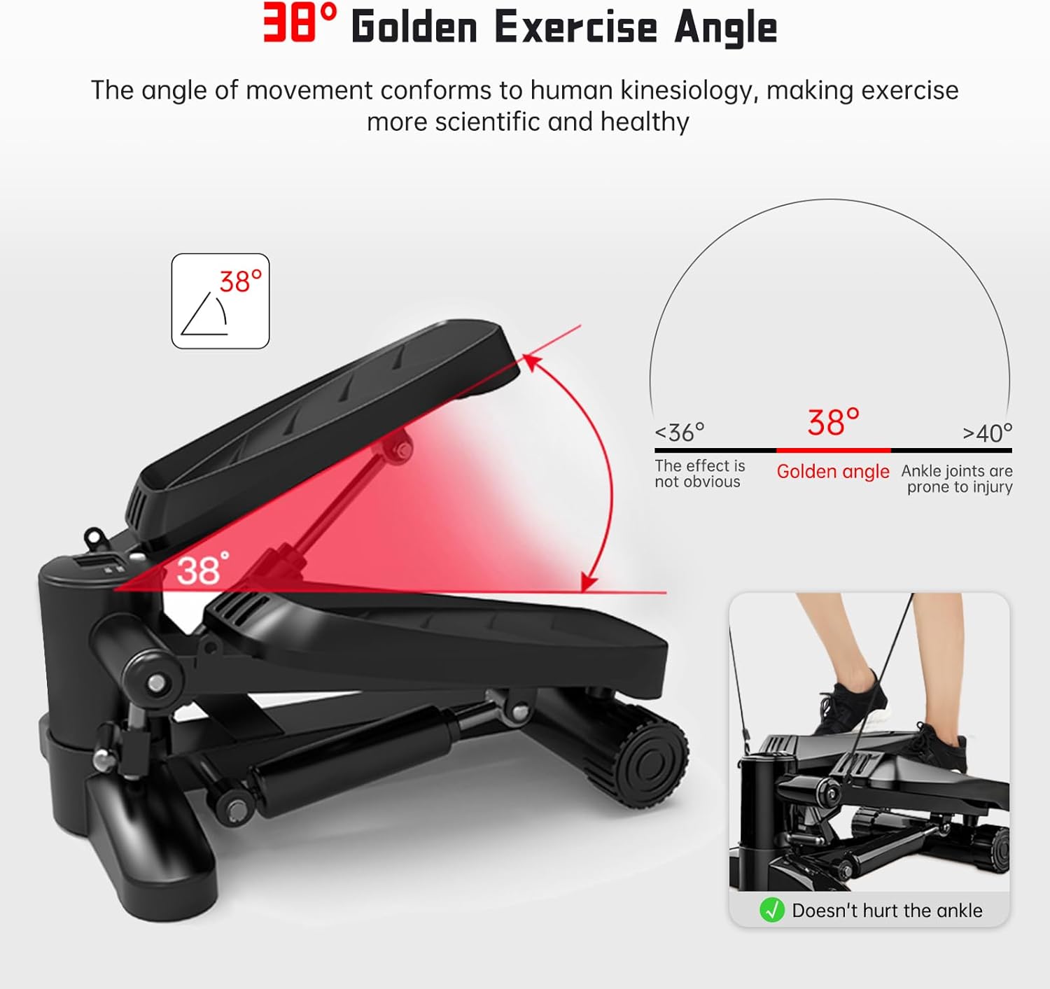 Goqelk Stepper per la Casa 150 kg - immagine 4