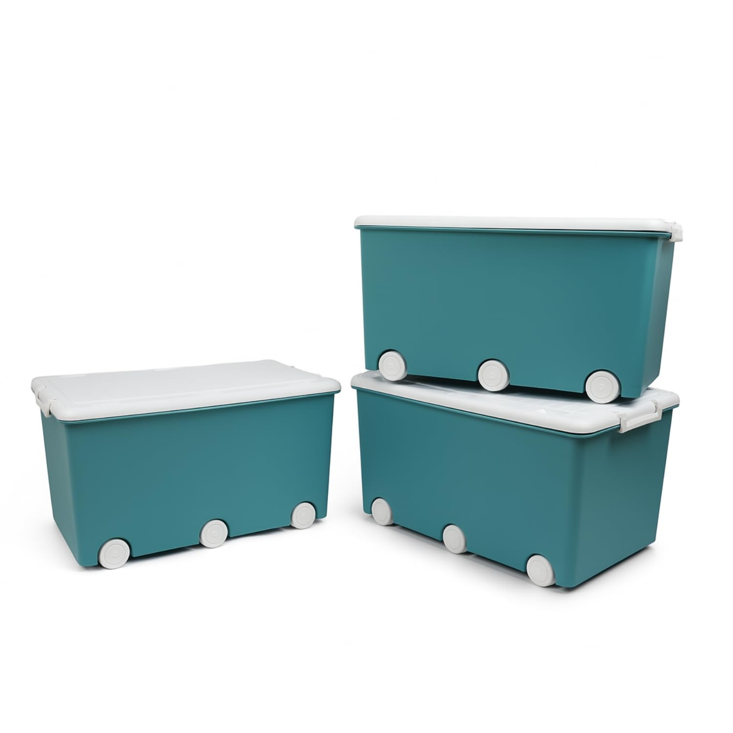 Thermobaby PLAYBOX - Set 3 Scatole Portaoggetti MAXI 42 L