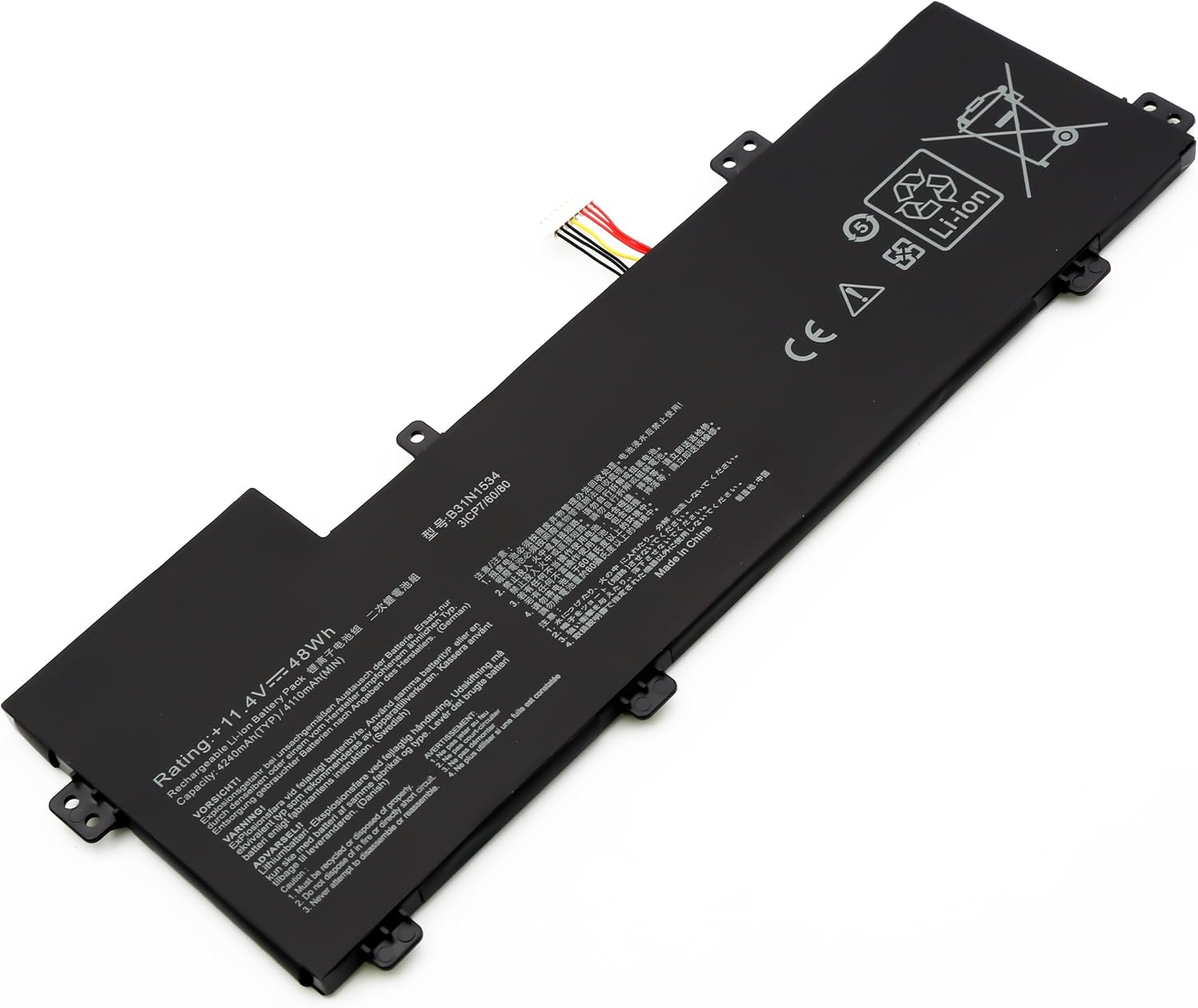 Blesys B31N1534 Batteria per Asus ZenBook UX510U - immagine 5