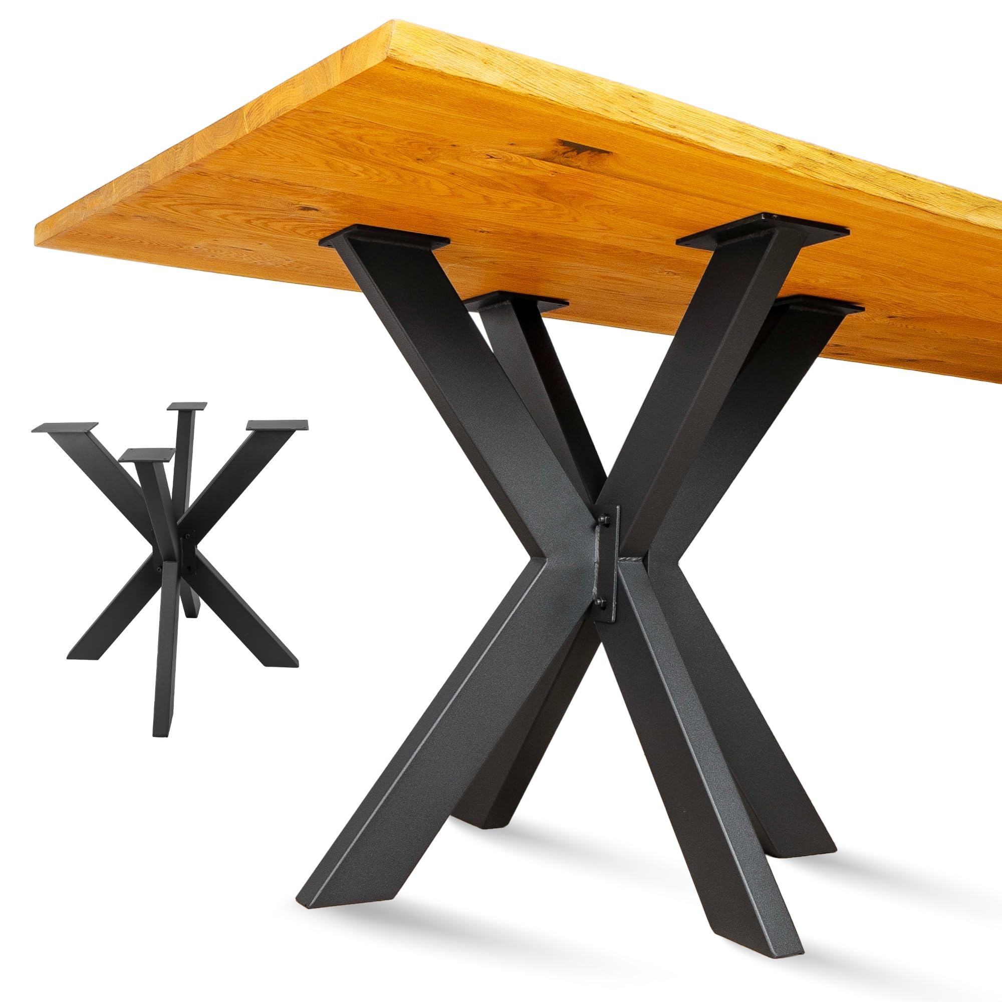 Next Level - Gambe per Tavolo Metalliche 71x71x74cm