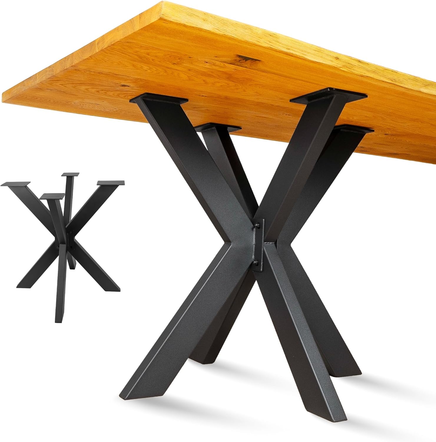 Next Level - Gambe per Tavolo Metalliche 71x71x74cm - immagine 1