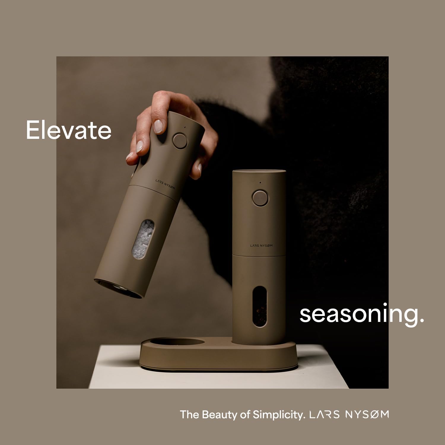 Lars Nysøm Set Macinini Elettrici Sale e Pepe - immagine 3