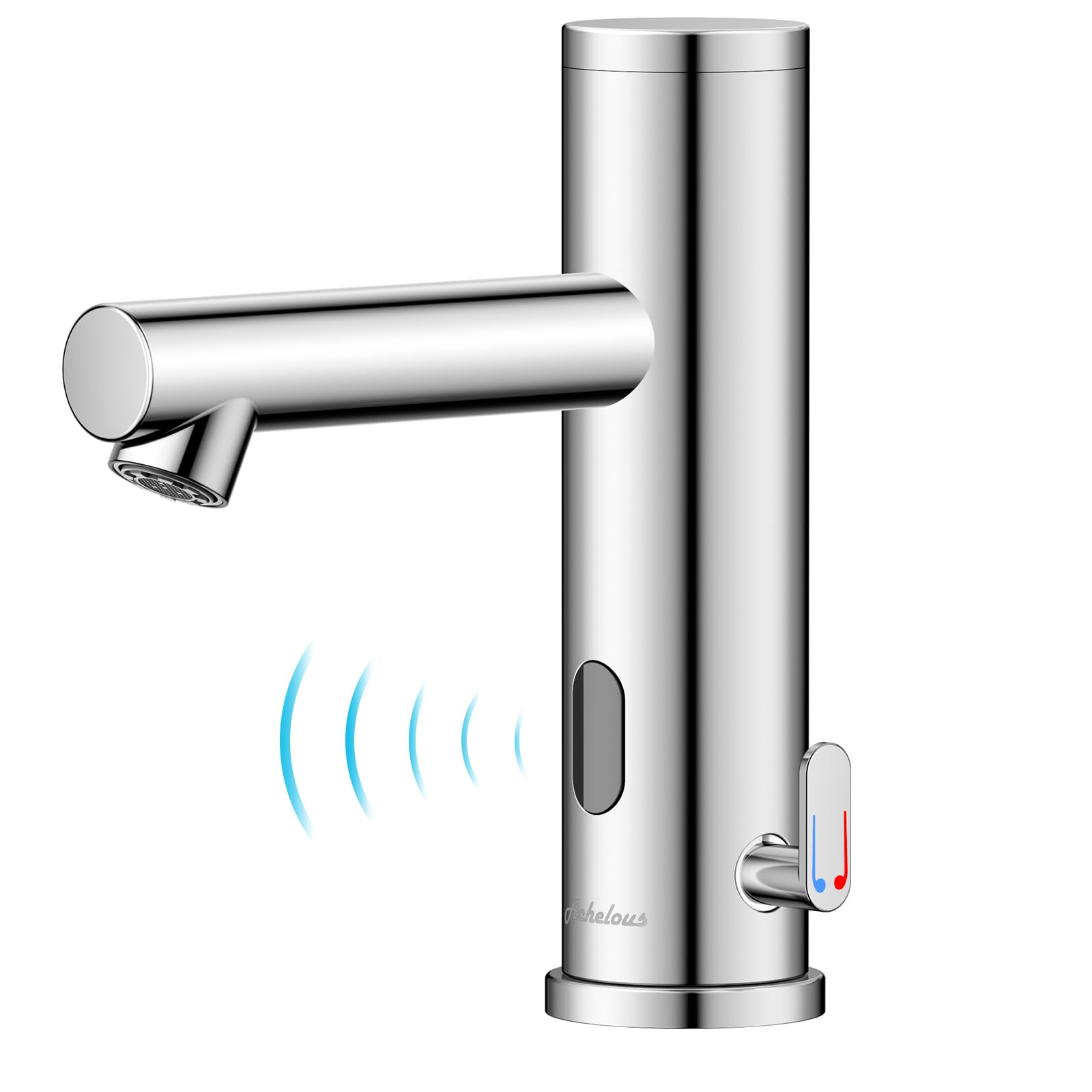 Achelous Rubinetto a Infrarossi per Bagno, Cromato