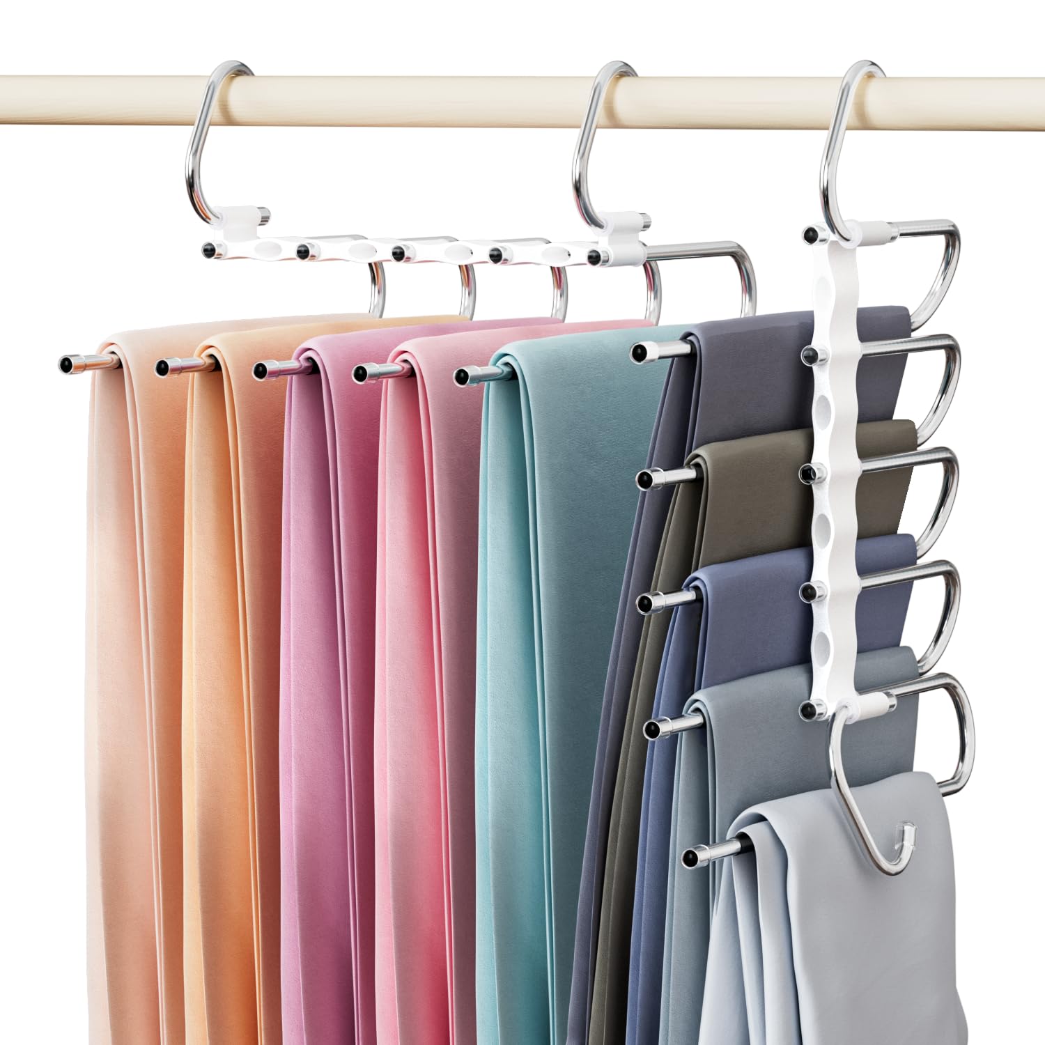 Damita Grucce Pantaloni Salvaspazio 5 in 1 (2 Pezzi)