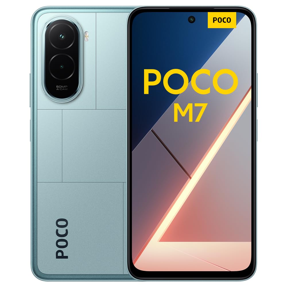 POCO M7 - Smartphone 6+128GB, Display 6,9" 144Hz, Blu