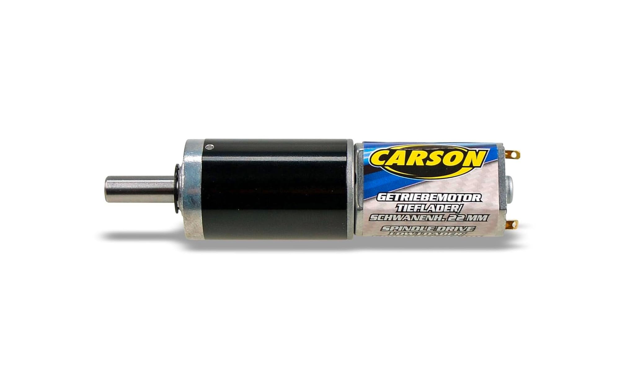 Carson 500907703 Motoriduttore Piatta/Collo di Cigno 22mm