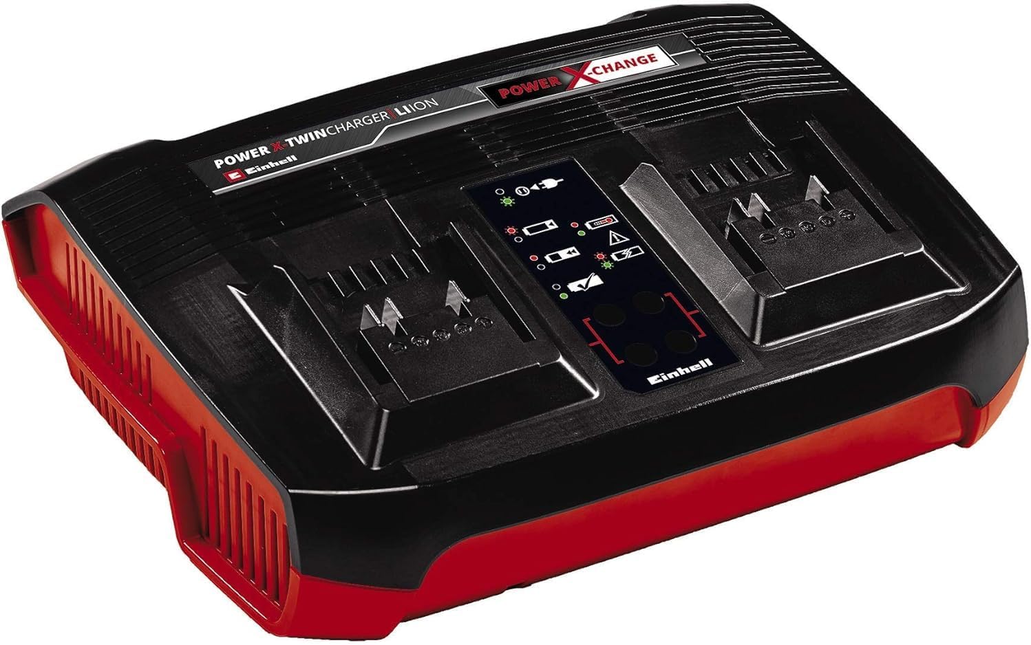 Einhell Power X-Twincharger 3A - Caricabatteria Doppio - immagine 1
