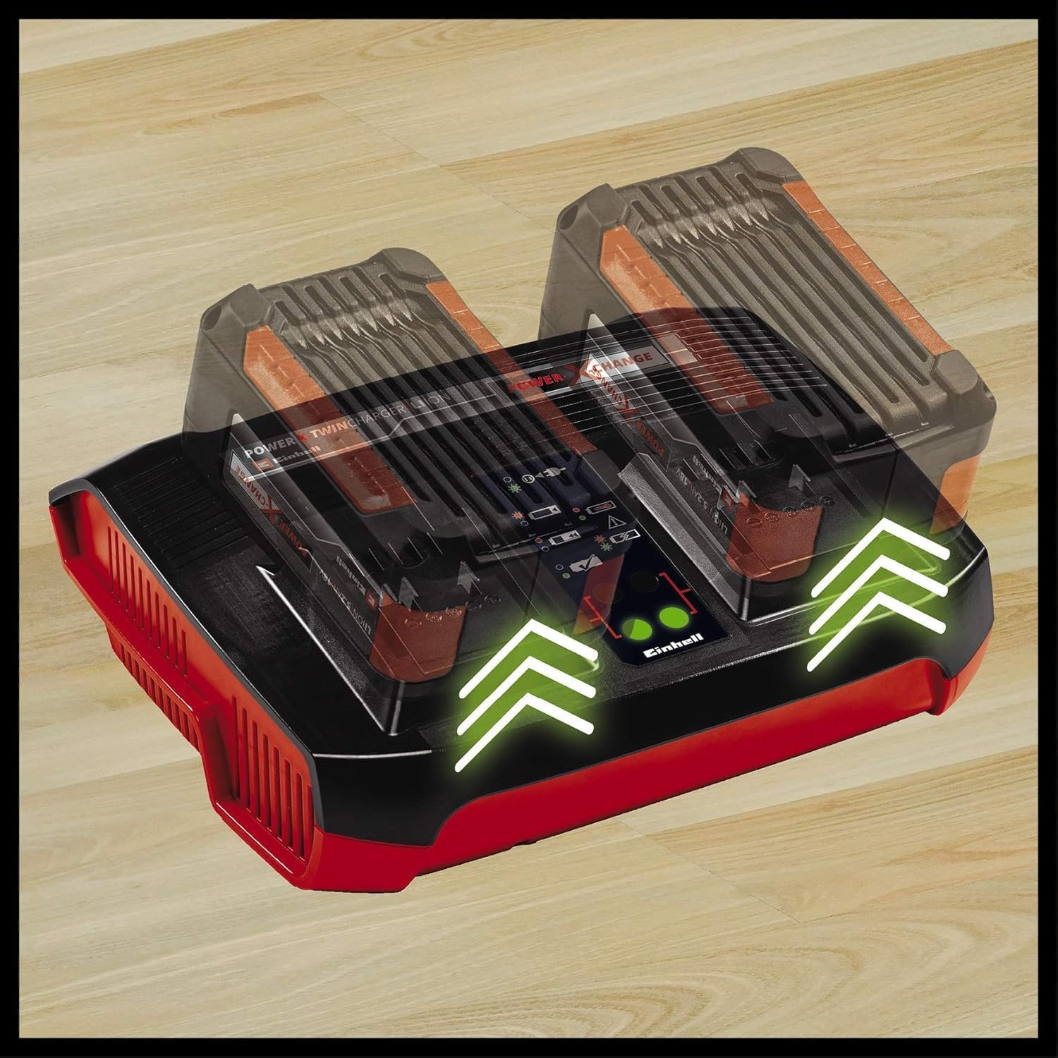Einhell Power X-Twincharger 3A - Caricabatteria Doppio - immagine 3