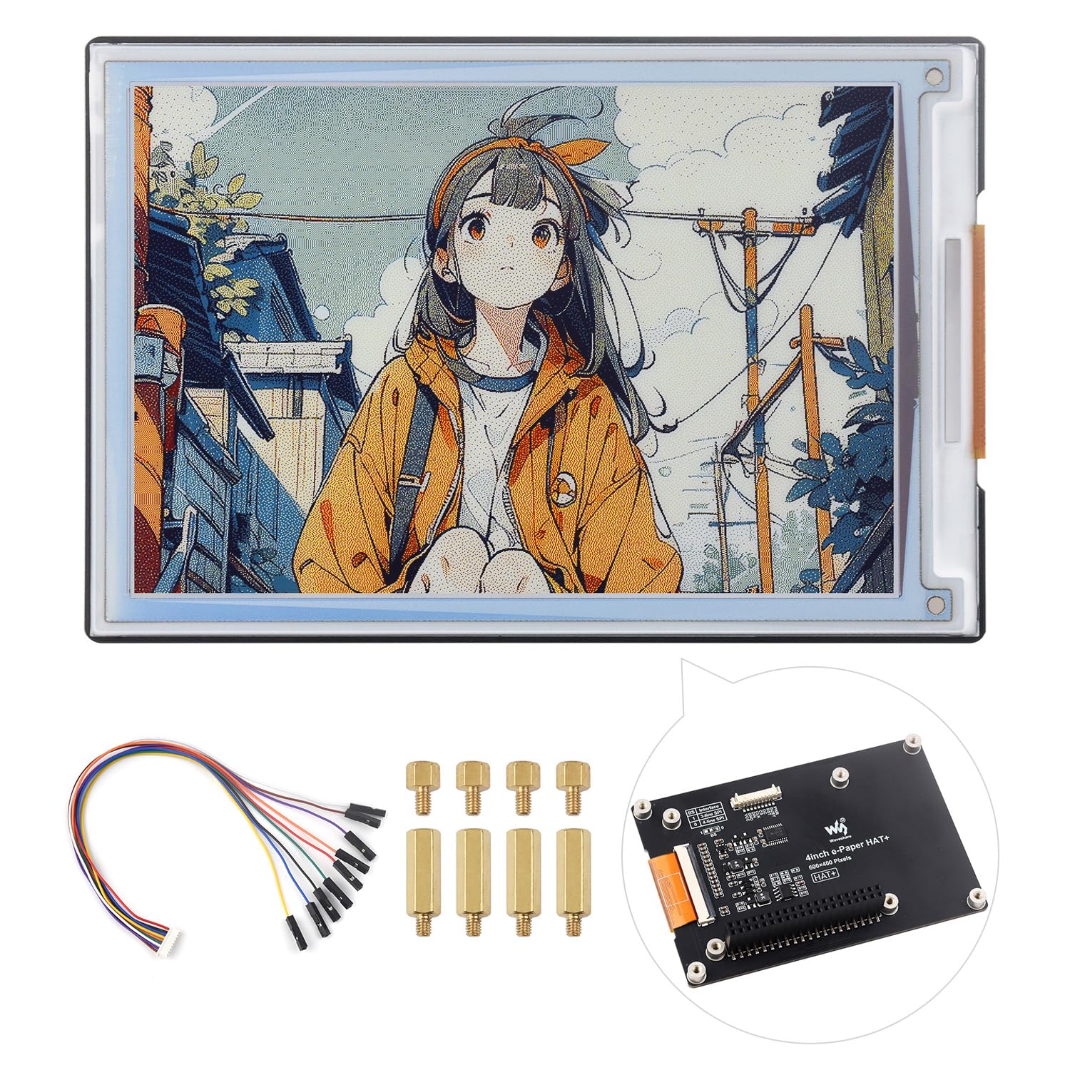 Waveshare 4inch e-Paper E6 (Spectra 6) Full-Color