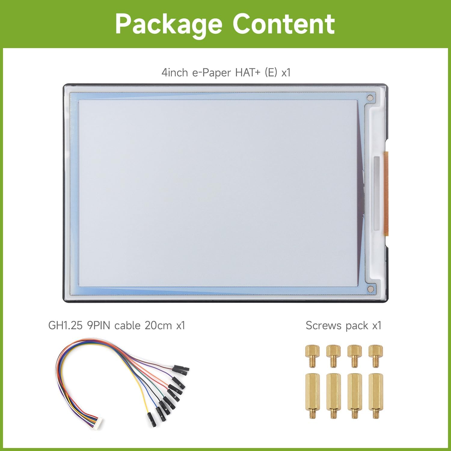 Waveshare 4inch e-Paper E6 (Spectra 6) Full-Color - immagine 2