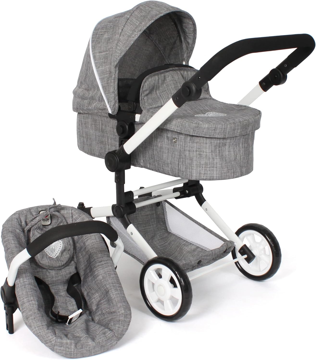 Bayer Chic 2000 - Passeggino Bambole Linus 3 in 1 - immagine 1