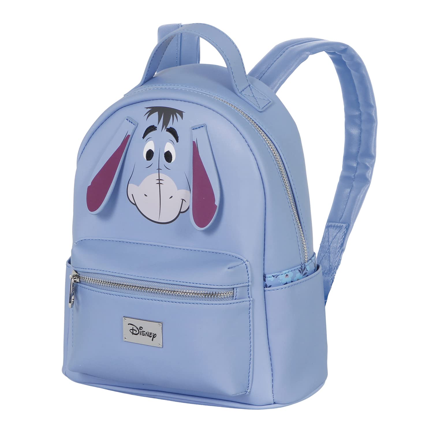 Disney Winnie The Pooh Igor Face-Zaino Heady, Blu, 24.5 x 29 cm, Capacità 8 L