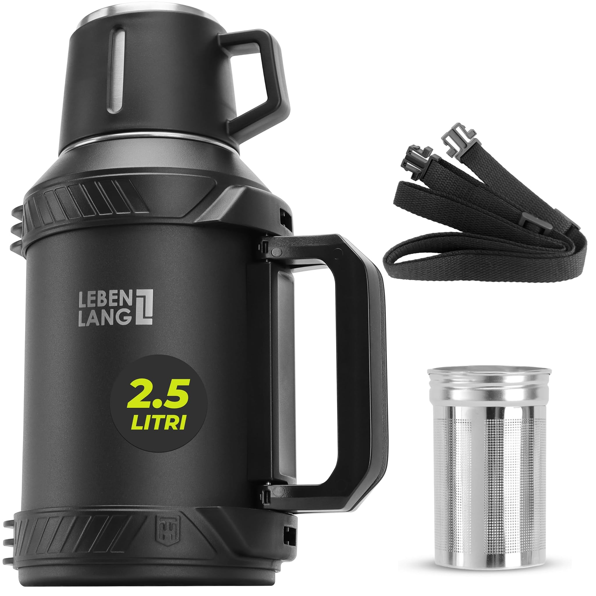 Lebenlang Thermos Caffè 2.5 Litri - 24 Ore Calore