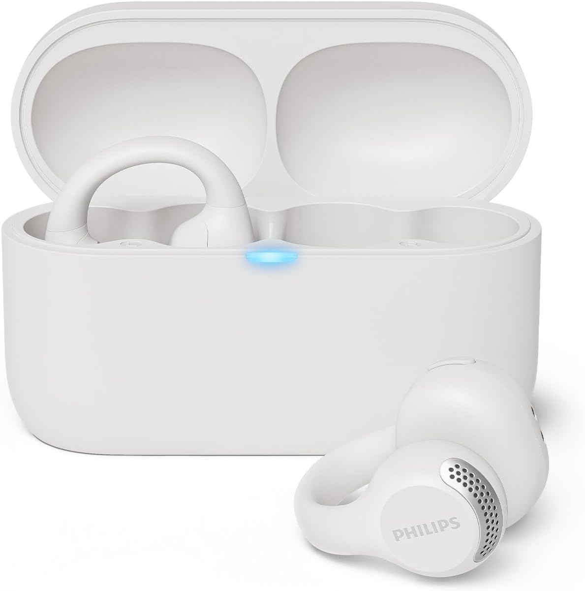 Philips TAQ2000WT - Auricolari True Wireless Open-Ear, Bianco - immagine 1